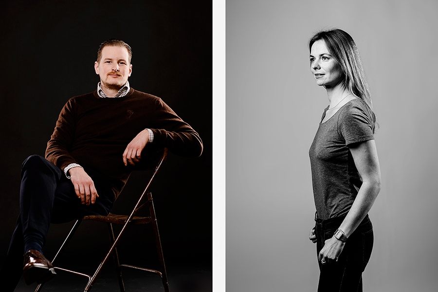 kreative Bewerbungsfotos Studio