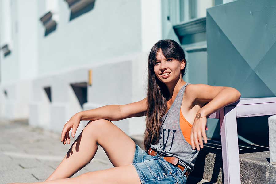 Portraitfoto München Straße