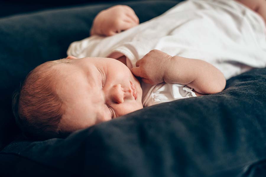 Baby schlafend